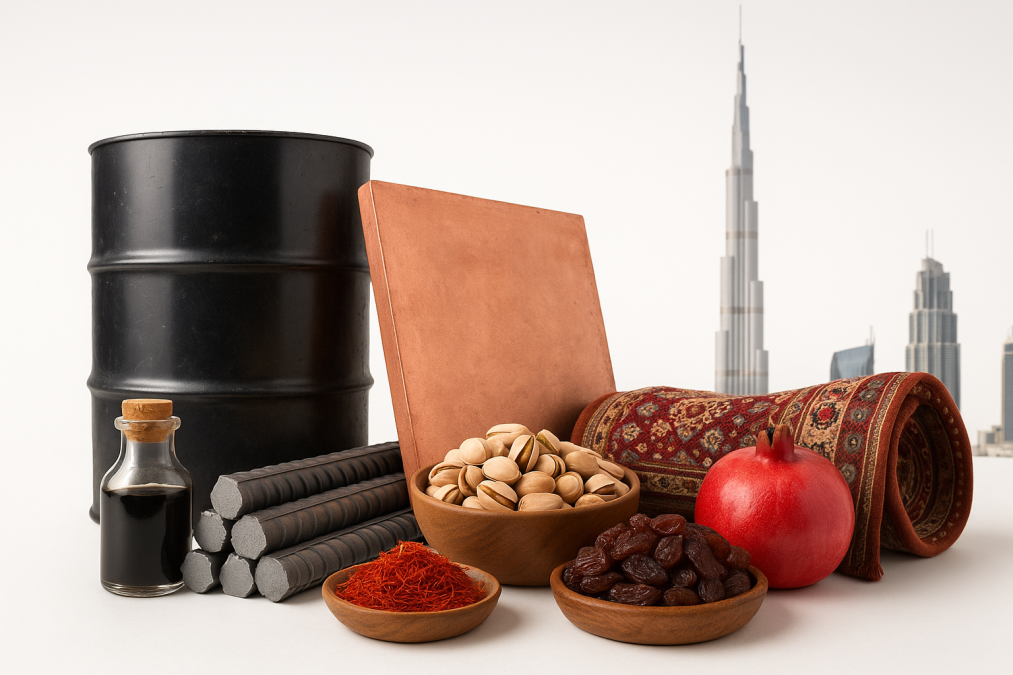 پرتقاضاترین محصولات صادراتی ایران به امارات